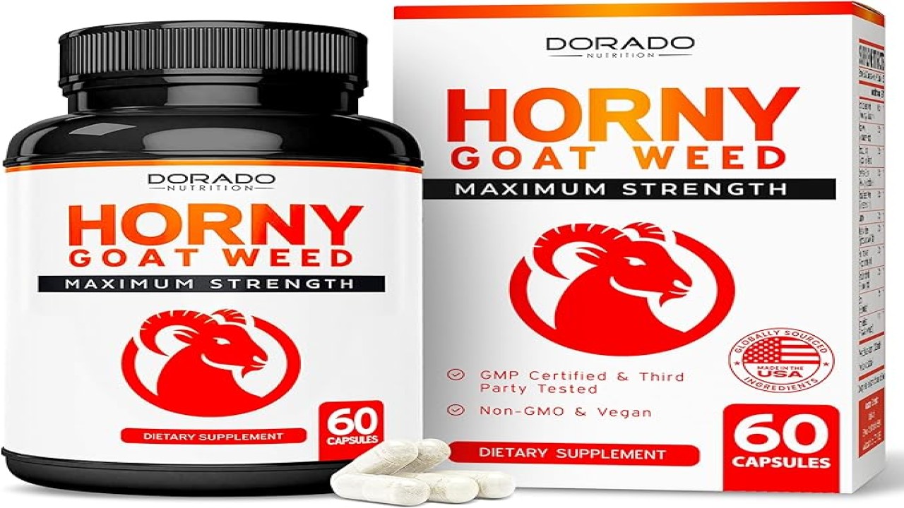 Ultimate Energy Boost: Horny Goat Weed 1590mg with Maca, Ginseng, L-Arginine & Tribulus for Men and Women